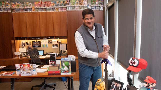 Image for article titled Reggie Fils-Aime Gives First Speech Since Leaving Nintendo