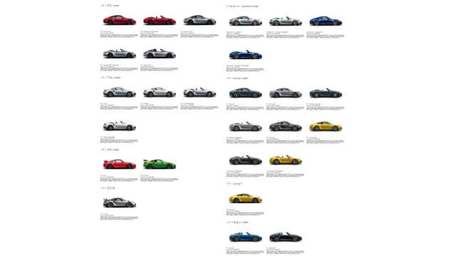 Image for article titled Comment of the Day: A Whole Lot Of Porsche Edition