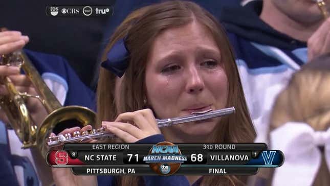 Crying Villanova Piccolo Player, Now With Musical Accompaniment