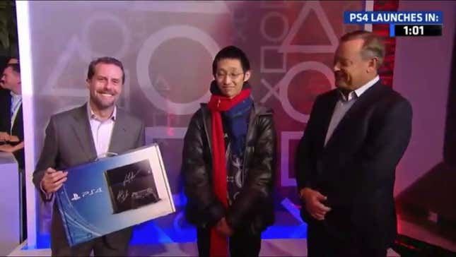 Meet The First Guy To Buy A PlayStation 4