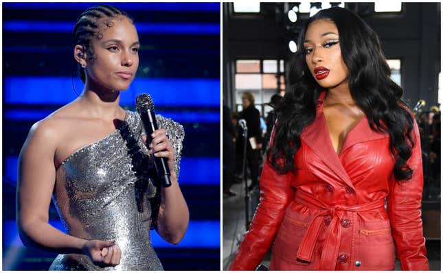 Image for article titled Girls on Fire: Megan Thee Stallion Is the New Face of Revlon; Alicia Keys Announces Upcoming Beauty Brand