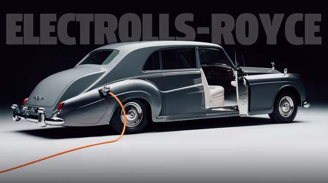 Image for article titled Rich People Can Now Buy Electrified Rolls-Royce Phantoms