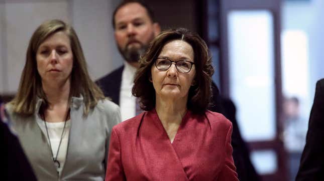 CIA Director Gina Haspel arrives for a briefing with members of the U.S. House of Representatives about the situation with Iran, at the U.S. Capitol on January 8, 2020 in Washington, DC. 