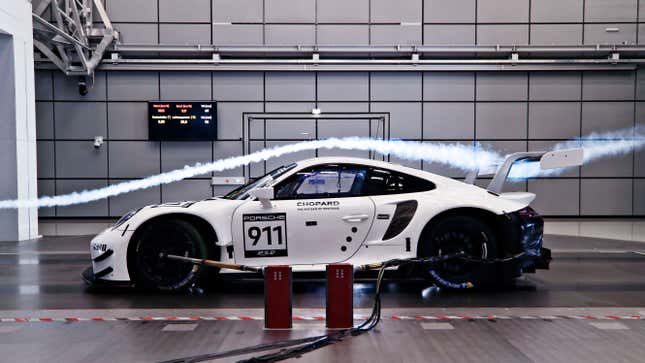 Image for article titled Porsche&#39;s New Race Car Says No to Turbos and Yes to Side Exit Exhaust