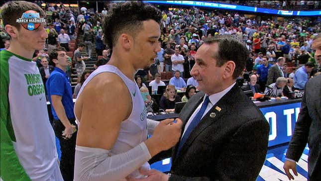 Coach K Apologizes For Lecturing Dillon Brooks And Lying About It