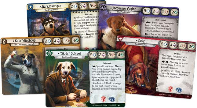 Image for article titled Arkham Horror&#39;s April Fool&#39;s Gag, Barkham Horror, Becomes Real Game