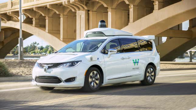 Image for article titled What Do You Want To Know About Waymo&#39;s Self-Driving Cars?