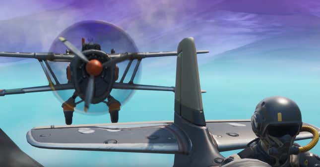 Image for article titled Fortnite&#39;s New Air Royale Mode Is Chaotic Fun