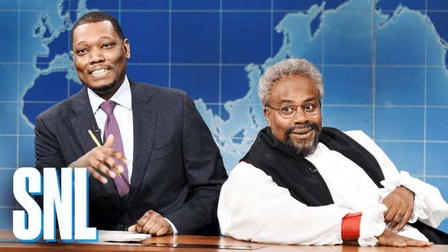 Watch: <i>SNL</i> Does a Spot on Send-Up of Bishop Curry From the Royal Wedding<em></em>