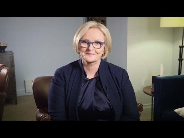 Senator Claire McCaskill Begs Men to Consider Shutting Up More
