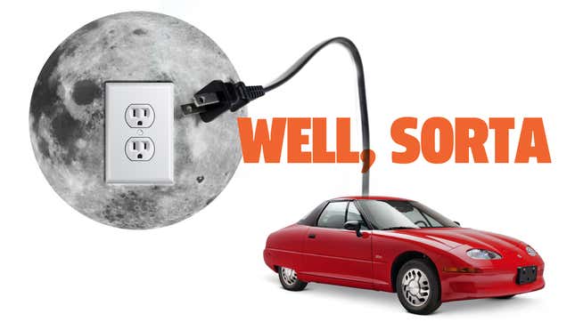 Image for article titled There&#39;s A Place In The UK That Can Power An EV With The Moon, Sort Of