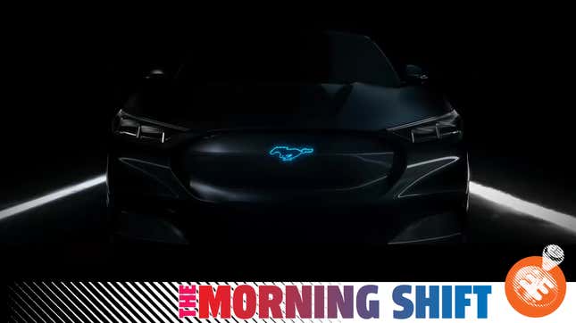 The Ford Mustang-inspired “Mach 1&quot; electric crossover.