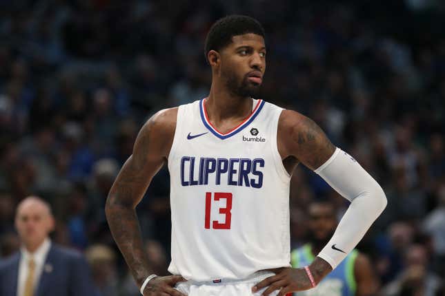 Image for article titled Paul George, Clippers Agree to 5-Year Extension Worth Up to $226 Million: &#39;I Owe Them a Trophy&#39;