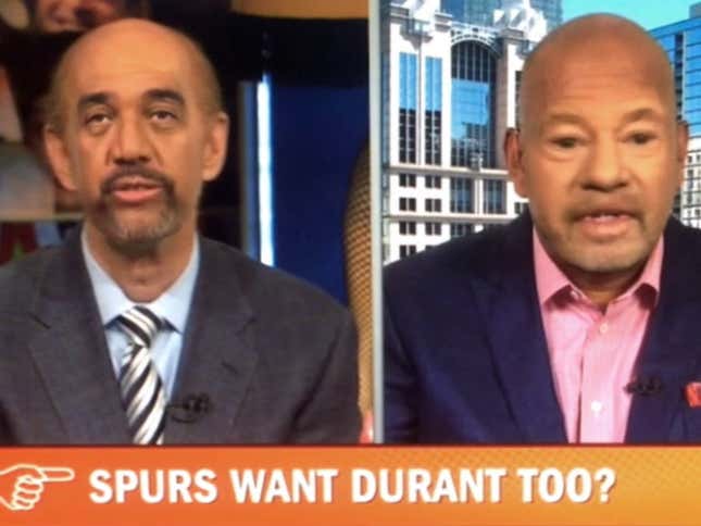 Here's What Happened When We Used Snapchat's Face Swap Filter On An Episode Of <i>PTI</i>