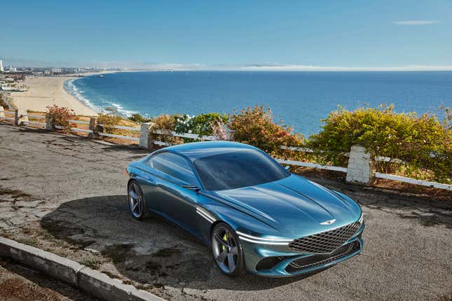 Image for article titled The Genesis X Electric Coupe Is The Hottest Concept Car In A Decade