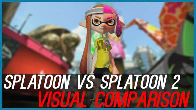 <i>Splatoon 2</i> Looks Noticeably Richer In Head-To-Head Comparison With The First Game