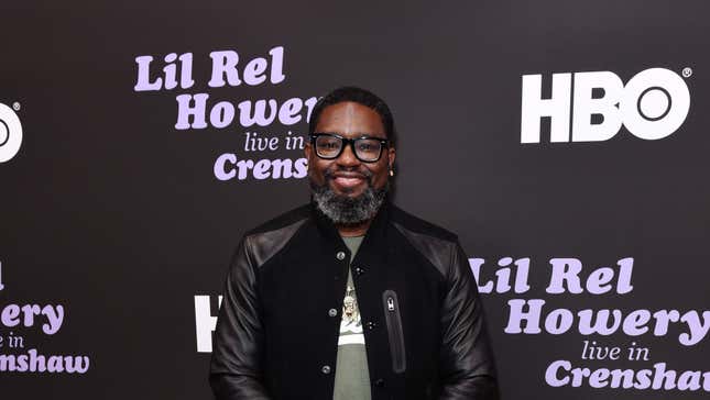 Lil Rel Howery attends HBO’s Lil Rel Comedy Special Screening, Panel and Reception on November 21, 2019, in Los Angeles, California.