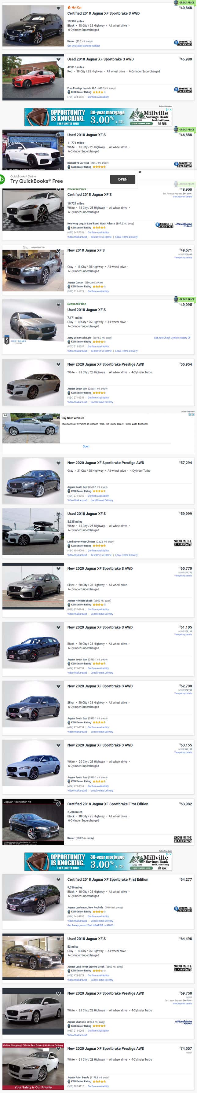 Image for article titled Now May Be Your Last Chance To Buy One Of 20 Jaguar XF Wagons In America