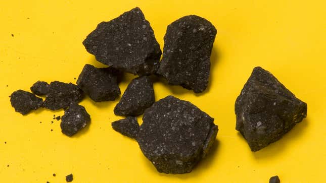 Fragments of the Sutter’s Mill meteorite.