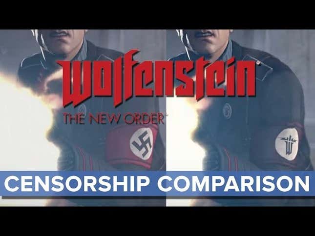 Here's The Censored Version of The New <em>Wolfenstein</em>