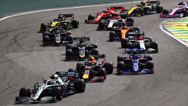 Image for article titled What Does Formula One Need To Do To Improve Its Racing?