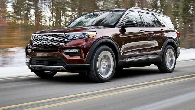 Image for article titled You Can Get &#39;Self-Sealing&#39; Tires Standard on Some 2020 Ford Explorers