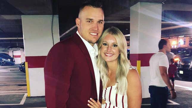Mike Trout, whose wife, Jessica, is pregnant, might opt out of baseball this year. 