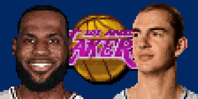 Image for article titled 1994&#39;s NBA Jam Has Been Updated With 2021 Rosters