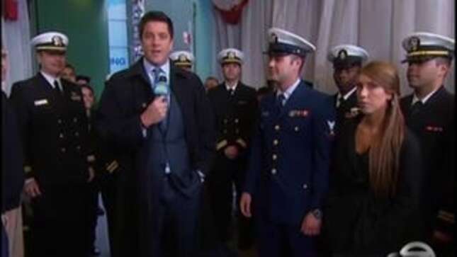 A Coast Guardsman Proposed on <em>GMA</em> Today (Plus Jason Derulo Was There)