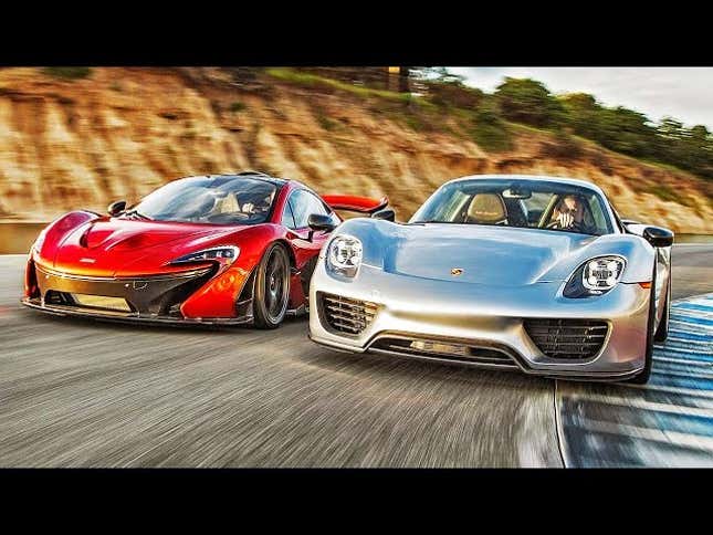 Ferrari Still Too Chickenshit For McLaren P1, Porsche 918 Track Battle
