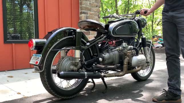 Image for article titled This German Hodge-Podge Motorcycle Is The Stuff Dreams Are Made Of