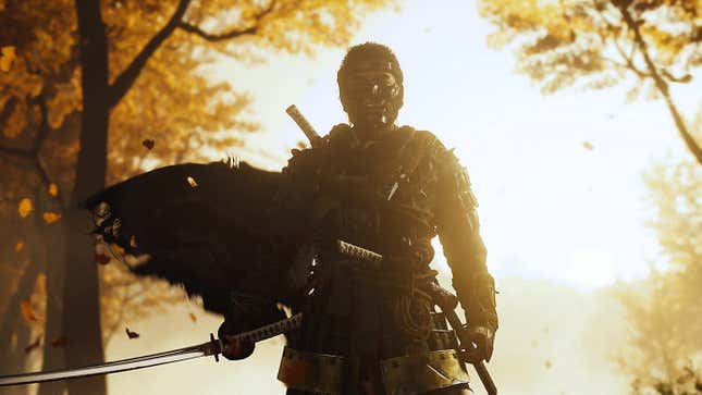 Image for article titled 罢测肠丑辞’蝉 Ghost Of Tsushima Remix Is Ridiculously Chill