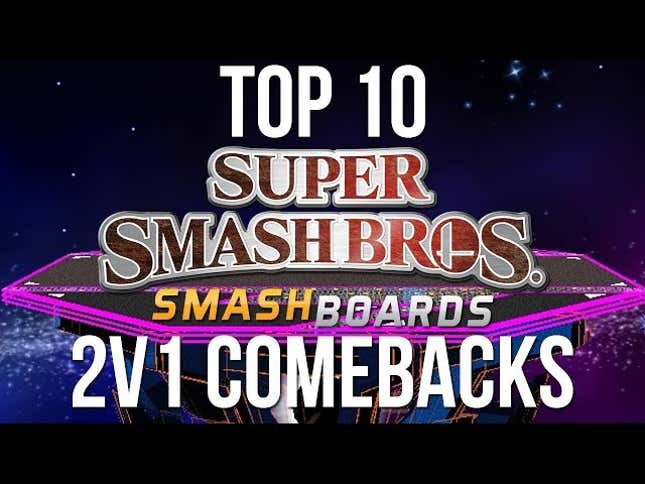 Ten Times One Player Beat Two in Professional <i>Smash Bros.</i>