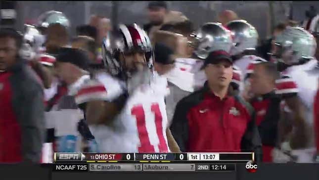 B1G Officials Lose Minds, Award OSU An INT On Obvious Incomplete Pass