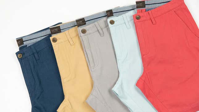 Stretch Twill Chino Shorts | $29-36 | JACHS NY | Use code SCH