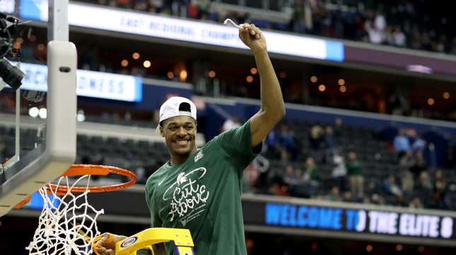 Image for article titled The Glance That Put Michigan State In The Final Four