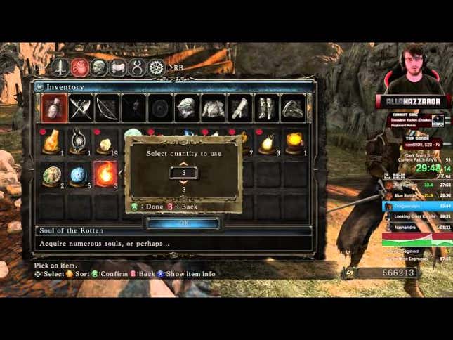 <em>Dark Souls II</em> Beaten in Under An Hour