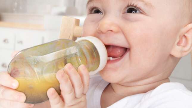 Salmonella is said to contain the seven essential forms of bacteria growing infants need.