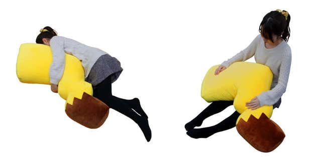 Image for article titled Snuggle Up With A Chopped Off Pikachu Tail Pillow