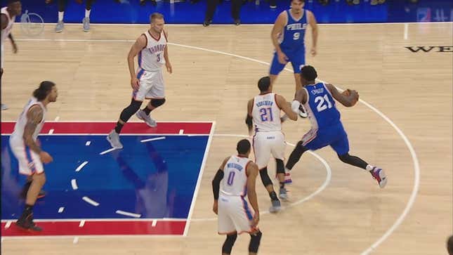 Joel Embiid Is Feeling Himself