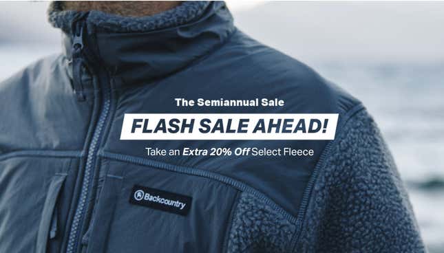 Extra 20% Off Select Fleece | Backcountry