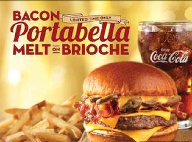 Image for article titled Smackdown! Burger King's Yumbo Vs. The Wendy's Bacon Portabella Burger