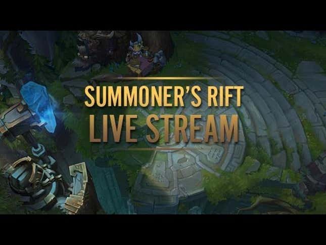 A Match On The New Version Of <em>League of Legends'</em> Most Popular Map