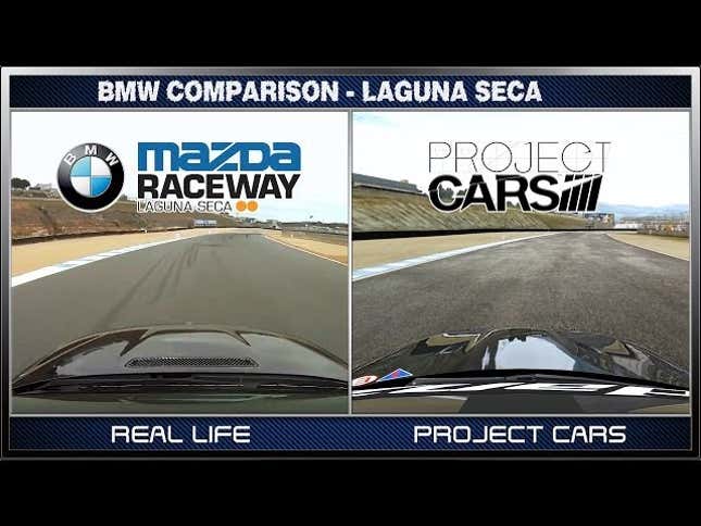 Comparing a Beautiful Racing Game With... Real Life
