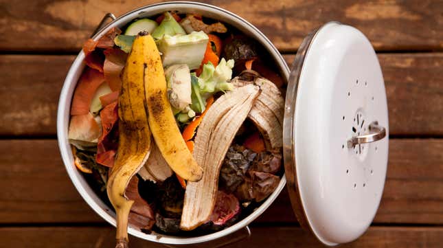 A compost bin
