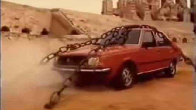 Image for article titled Only Sergio Leone Could Unchain The Mighty Renault 18 Diesel