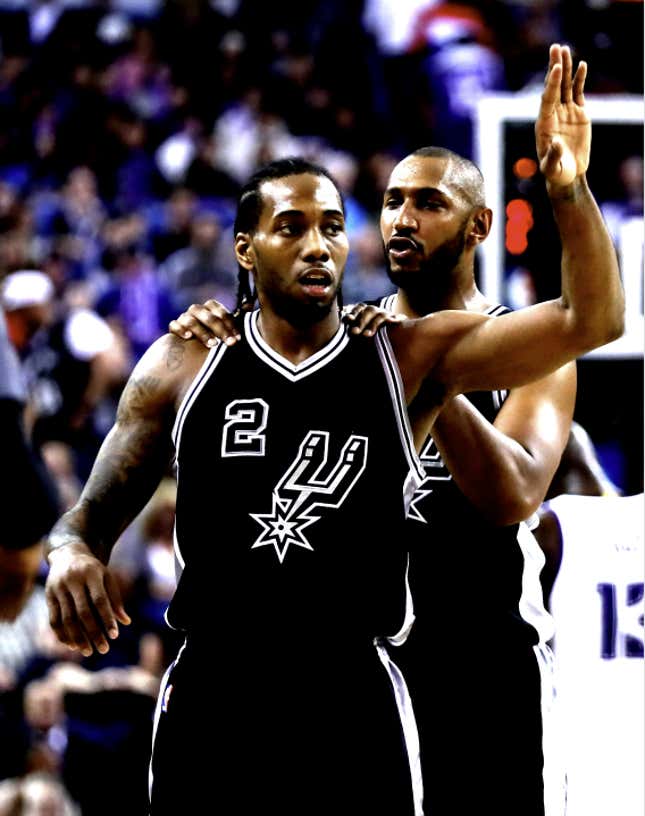 Image for article titled Report: Kawhi Leonard's Braids Intact
