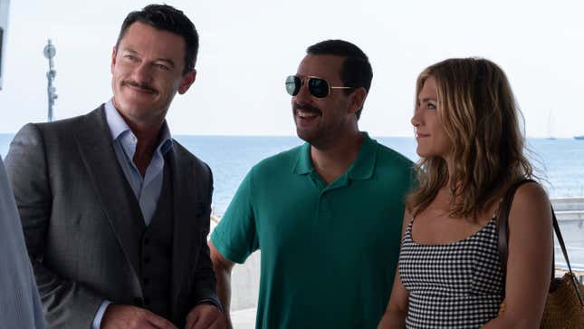 QAnon conspiracy nuts are finding clues in Adam Sandler's <i>Murder Mystery</i>