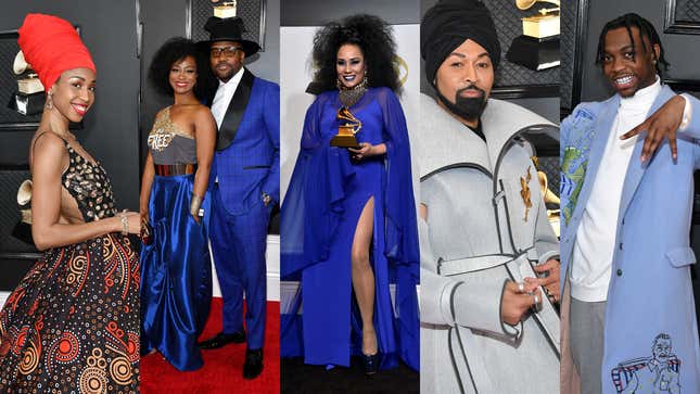 Image for article titled Drowning in Ruffles and Sequins On the 62nd Grammys Red Carpet