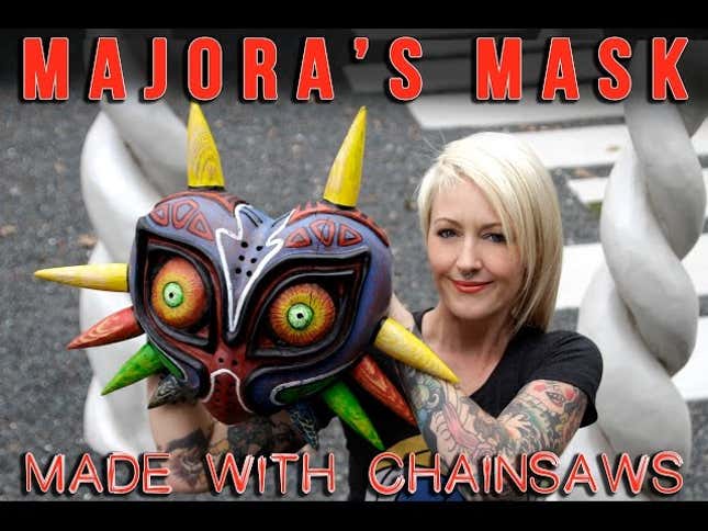 Chainsaw vs Tree = <i>Majora's Mask</i>